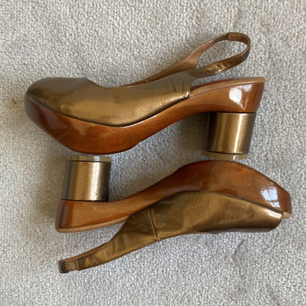 Miz Mooz Open Toe Slides